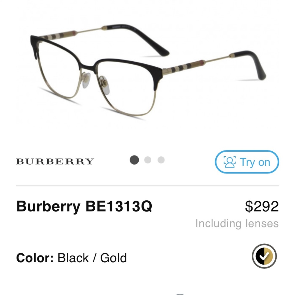 Burberry eyeglasses